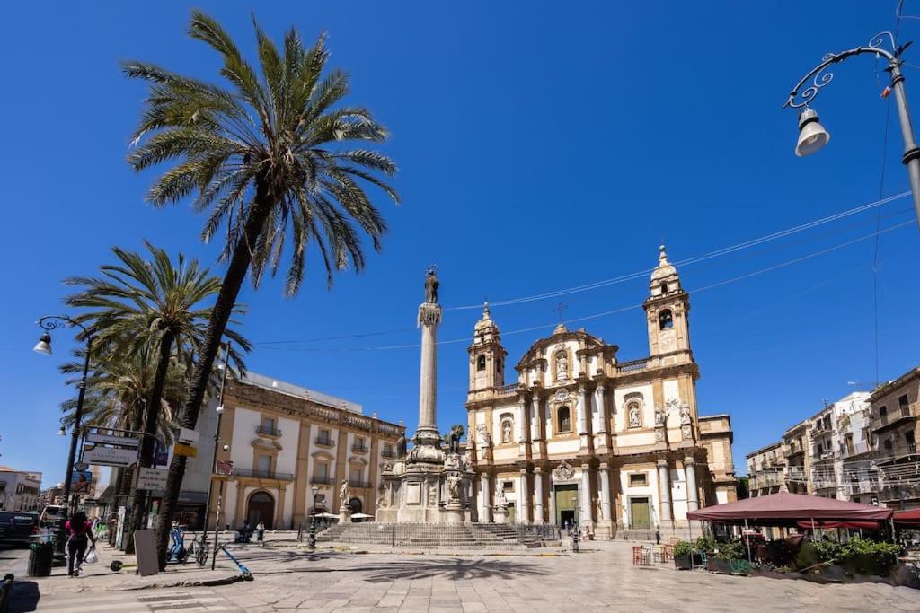 Vista San Domenico Lägenhet Palermo Exteriör bild