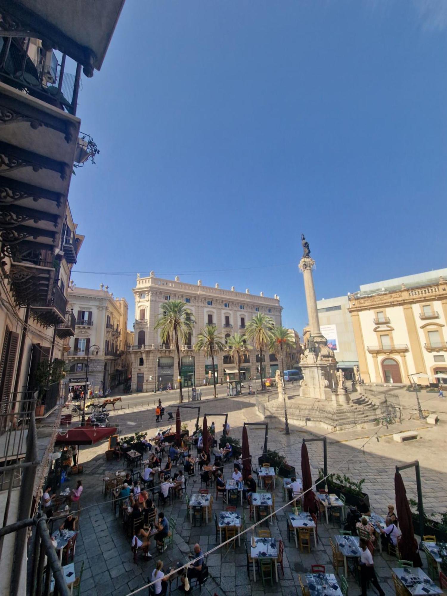 Vista San Domenico Lägenhet Palermo Exteriör bild
