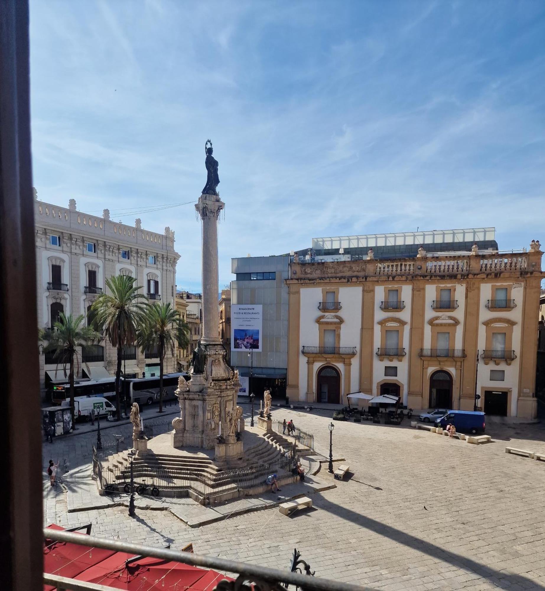 Vista San Domenico Lägenhet Palermo Exteriör bild